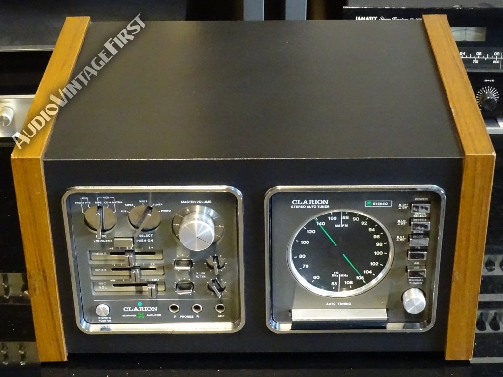 Clarion MT9000F + MA4000F AudioVintageFirst